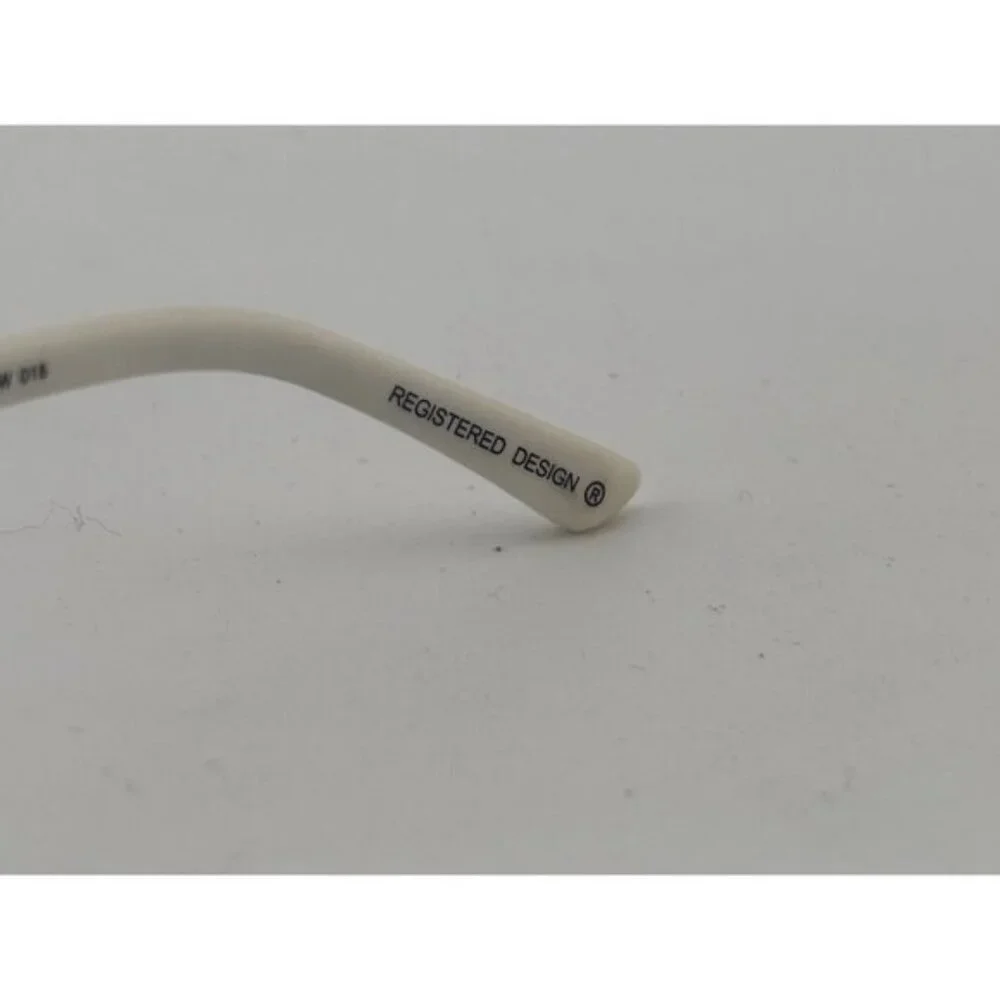 LIGHTEC - 7009L 54-15-135 MW 015 Brown & White Glasses Frames - Picture 4 of 8